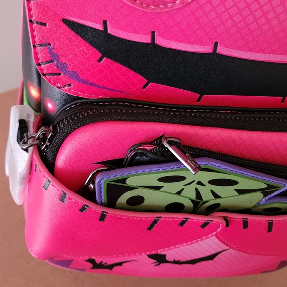 Oogie Boogie Neon Pink Comic Con Mini Backpack Brand New main image 8